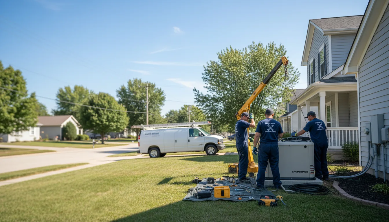 Generator Installation in Robbinsville, NJ near me